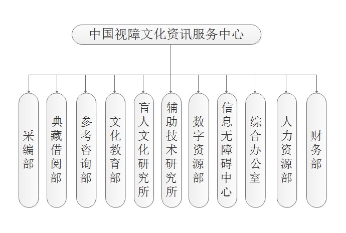 中国盲文图书馆机构设置